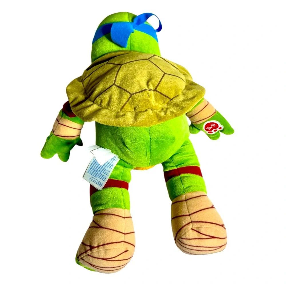 BUILD a Bear BAB TMNT Teenage Mutant Ninja Turtles Leonardo Plush Toy Stuffed
